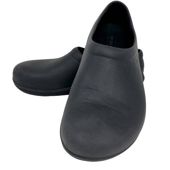 Crocs On-The-Clock Work Slip On -BLACK - Picture 3 of 6